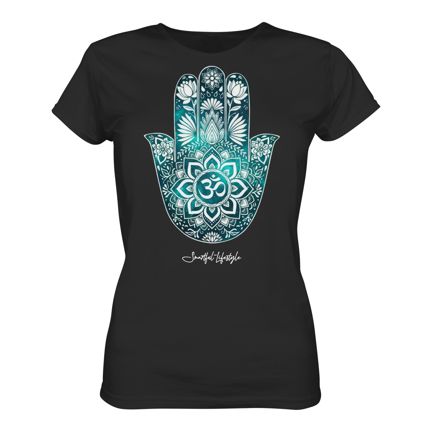 Organic T-Shirt (for Women) | Hamsa Om ☆