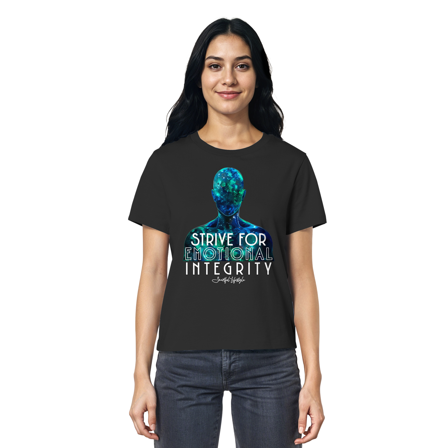 Organic T-Shirt (for Women) | Strive for Emotional Integrity ☆