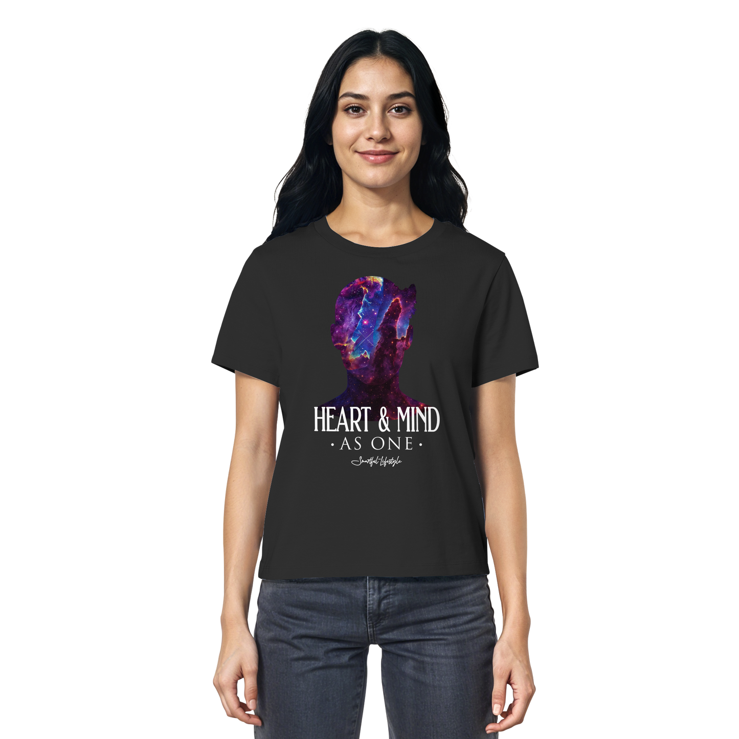 Organic T-Shirt (for Women) | Heart & Mind as One ☆