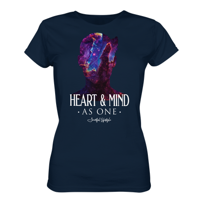 Organic T-Shirt (for Women) | Heart & Mind as One ☆