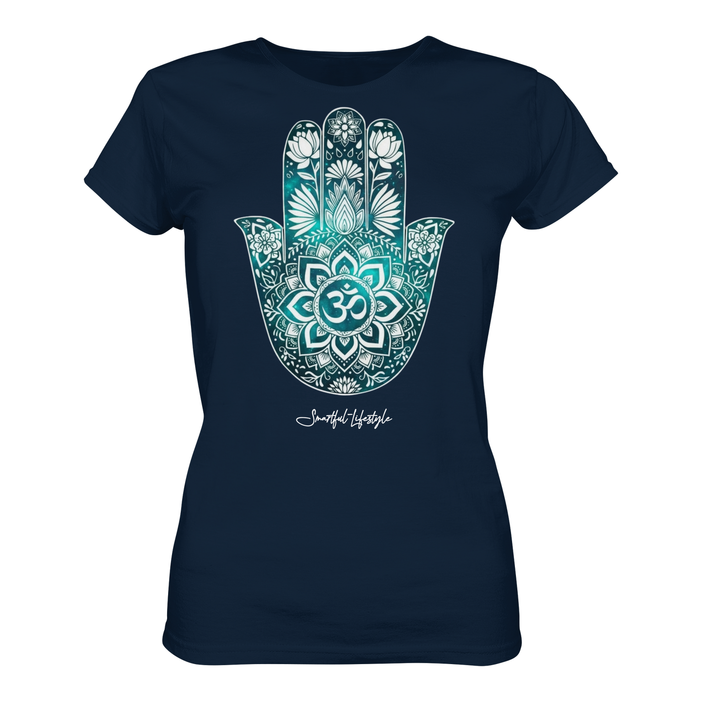 Organic T-Shirt (for Women) | Hamsa Om ☆