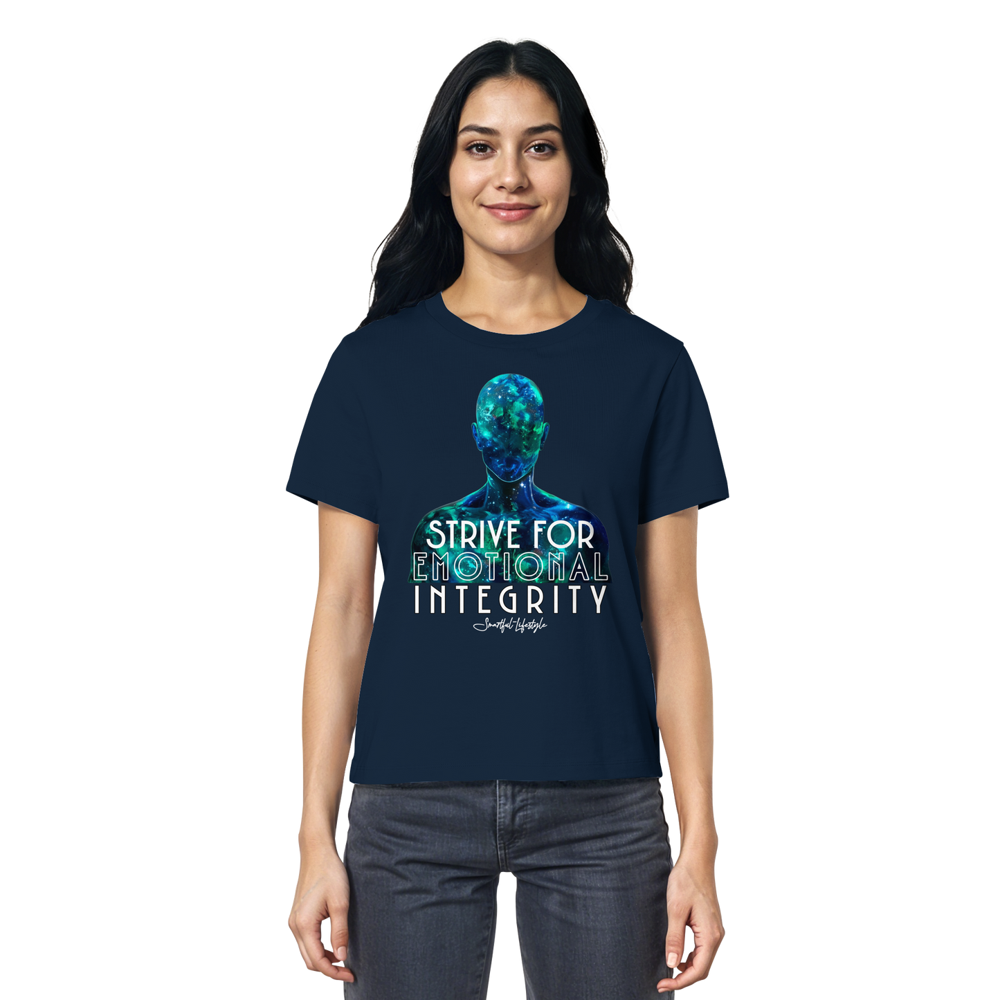 Organic T-Shirt (for Women) | Strive for Emotional Integrity ☆