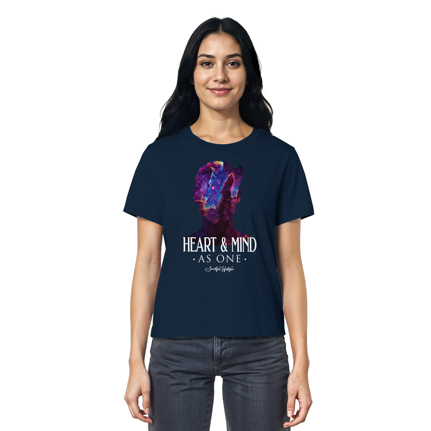 Organic T-Shirt (for Women) | Heart & Mind as One ☆