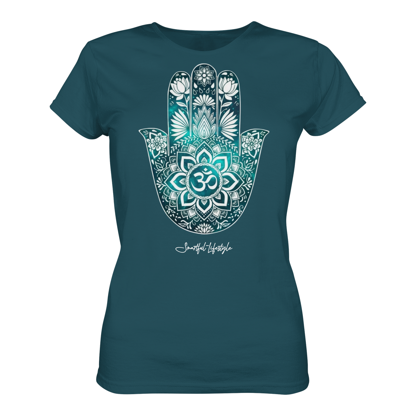 Organic T-Shirt (for Women) | Hamsa Om ☆