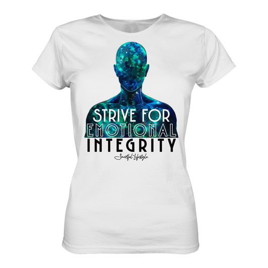Organic T-Shirt (for Women) | Strive for Emotional Integrity ☆