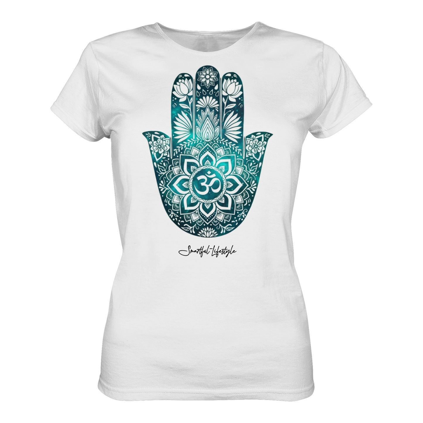 Organic T-Shirt (for Women) | Hamsa Om ☆