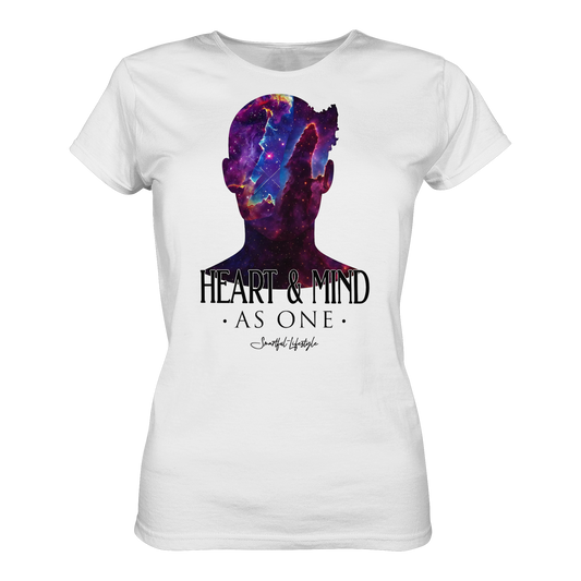 Organic T-Shirt (for Women) | Heart & Mind as One ☆