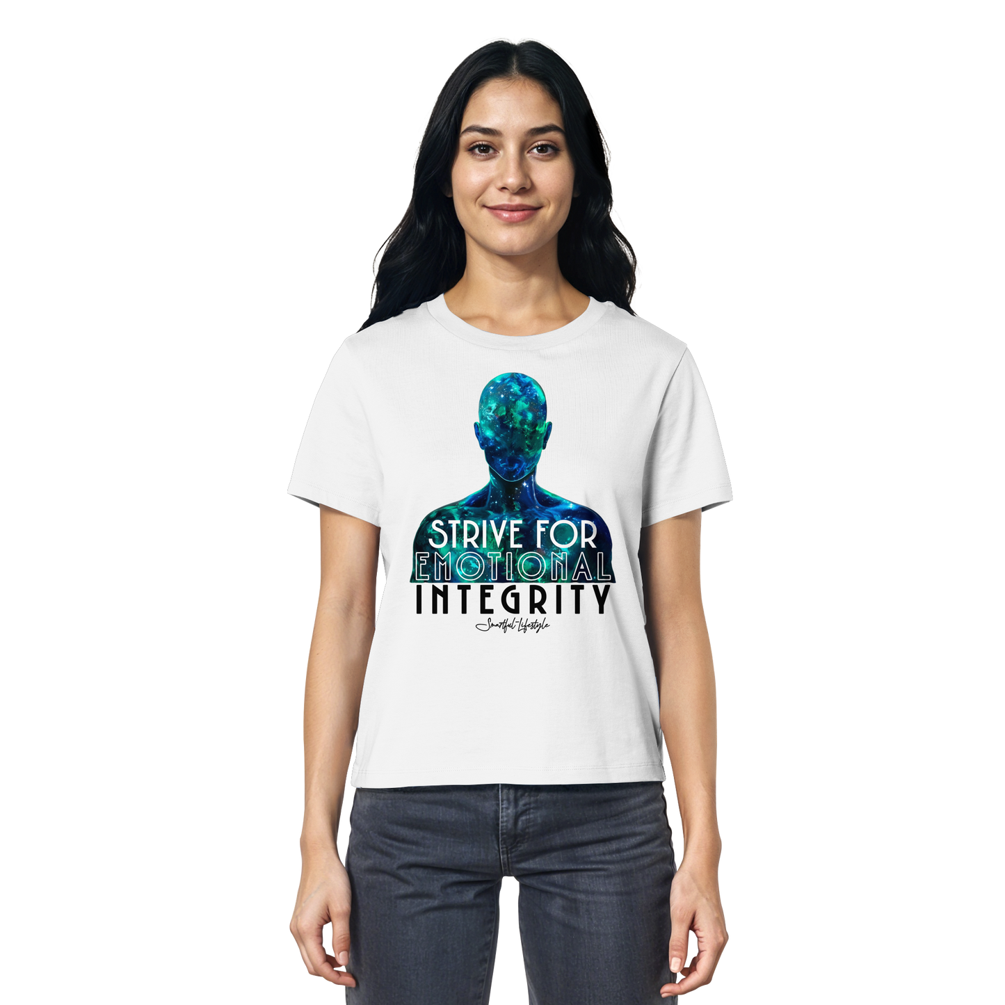 Organic T-Shirt (for Women) | Strive for Emotional Integrity ☆
