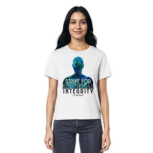 Organic T-Shirt (for Women) | Strive for Emotional Integrity ☆