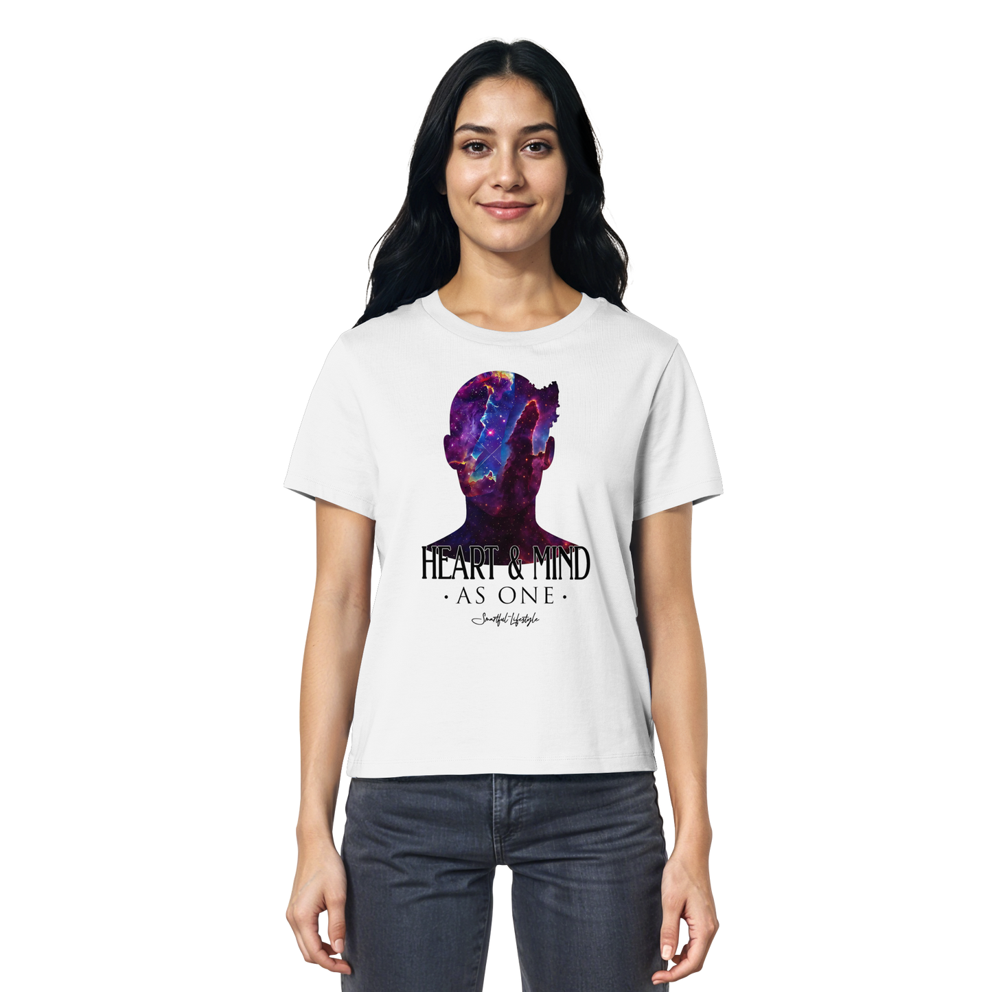 Organic T-Shirt (for Women) | Heart & Mind as One ☆