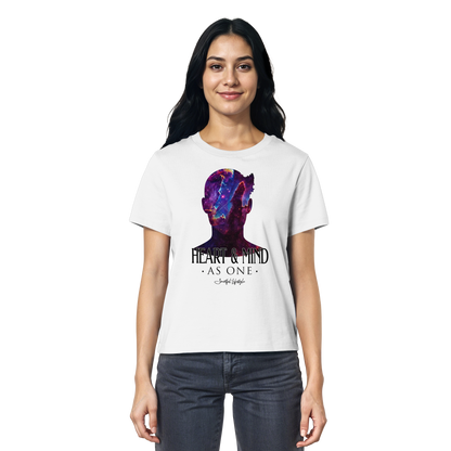 Organic T-Shirt (for Women) | Heart & Mind as One ☆