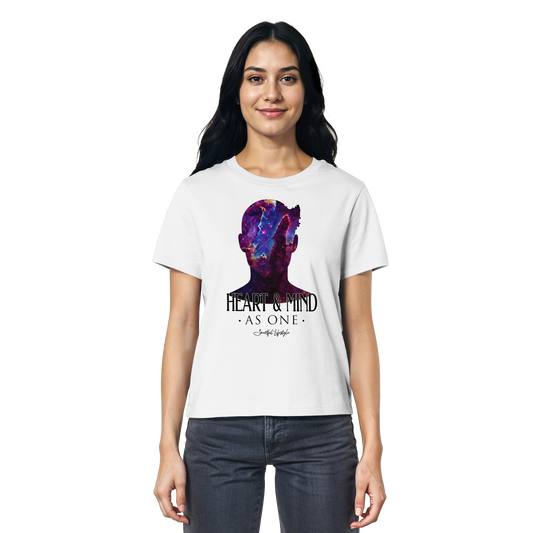 Organic T-Shirt (for Women) | Heart & Mind as One ☆