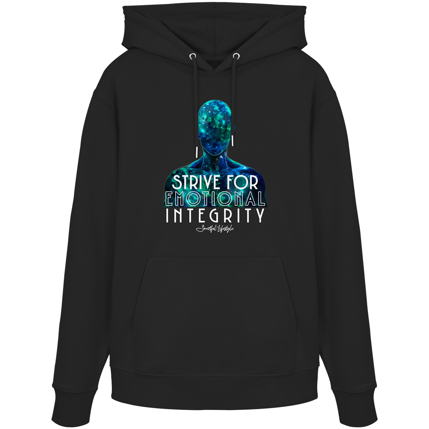 Eco Hoodie | Emotional Integrity | Emerald Void ☆