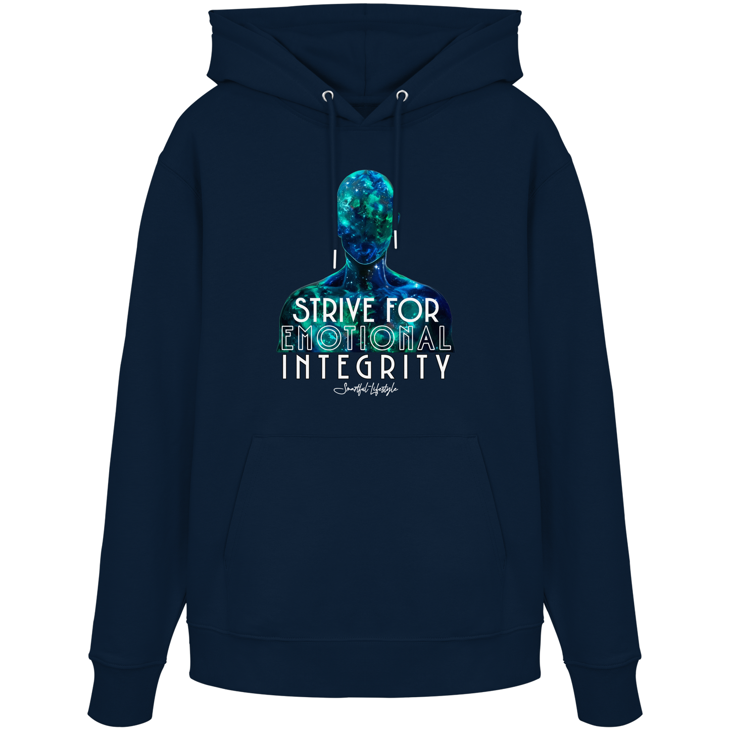 Eco Hoodie | Emotional Integrity | Emerald Void ☆