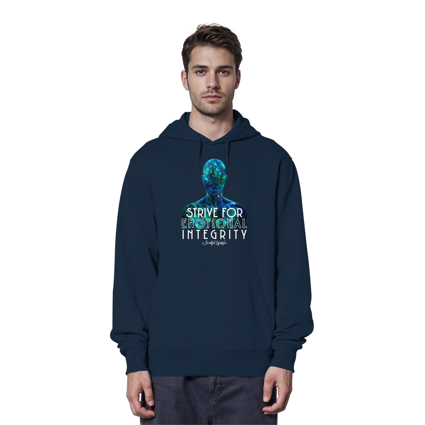 Eco Hoodie | Emotional Integrity | Emerald Void ☆