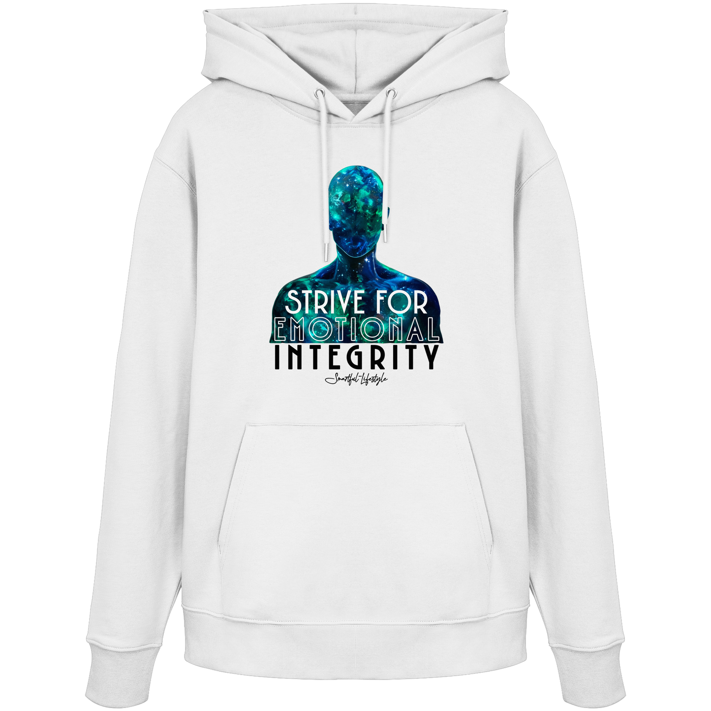 Eco Hoodie | Emotional Integrity | Emerald Void ☆