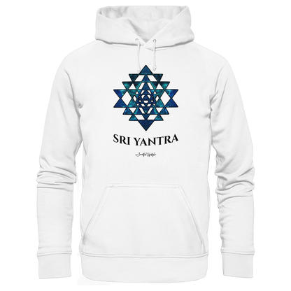 Eco Hoodie | Sri Yantra | Cosmic Blue ☆