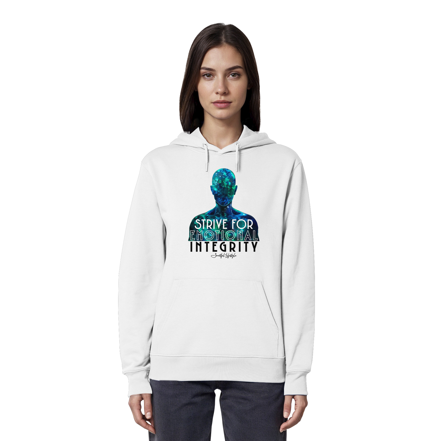 Eco Hoodie | Emotional Integrity | Emerald Void ☆