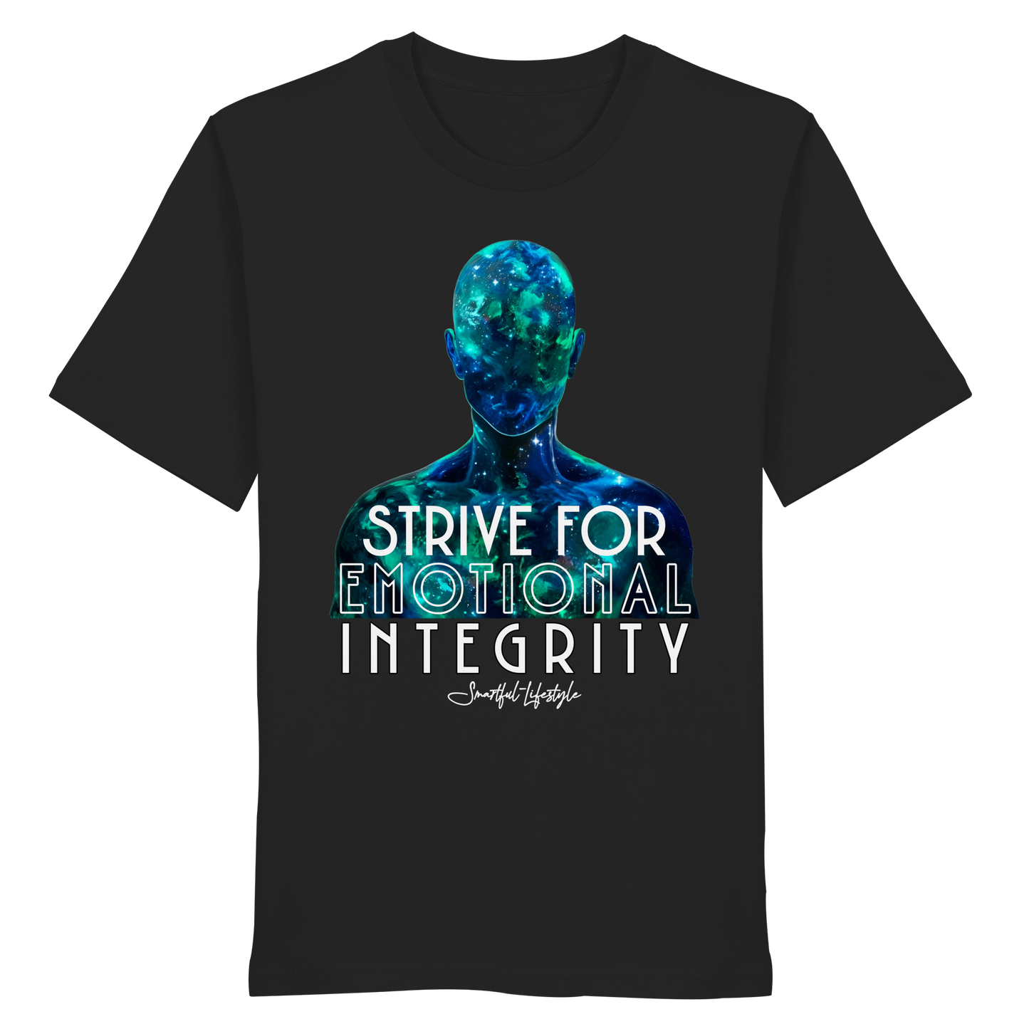 Eco T-Shirt | Emotional Integrity | Emerald Void ☆