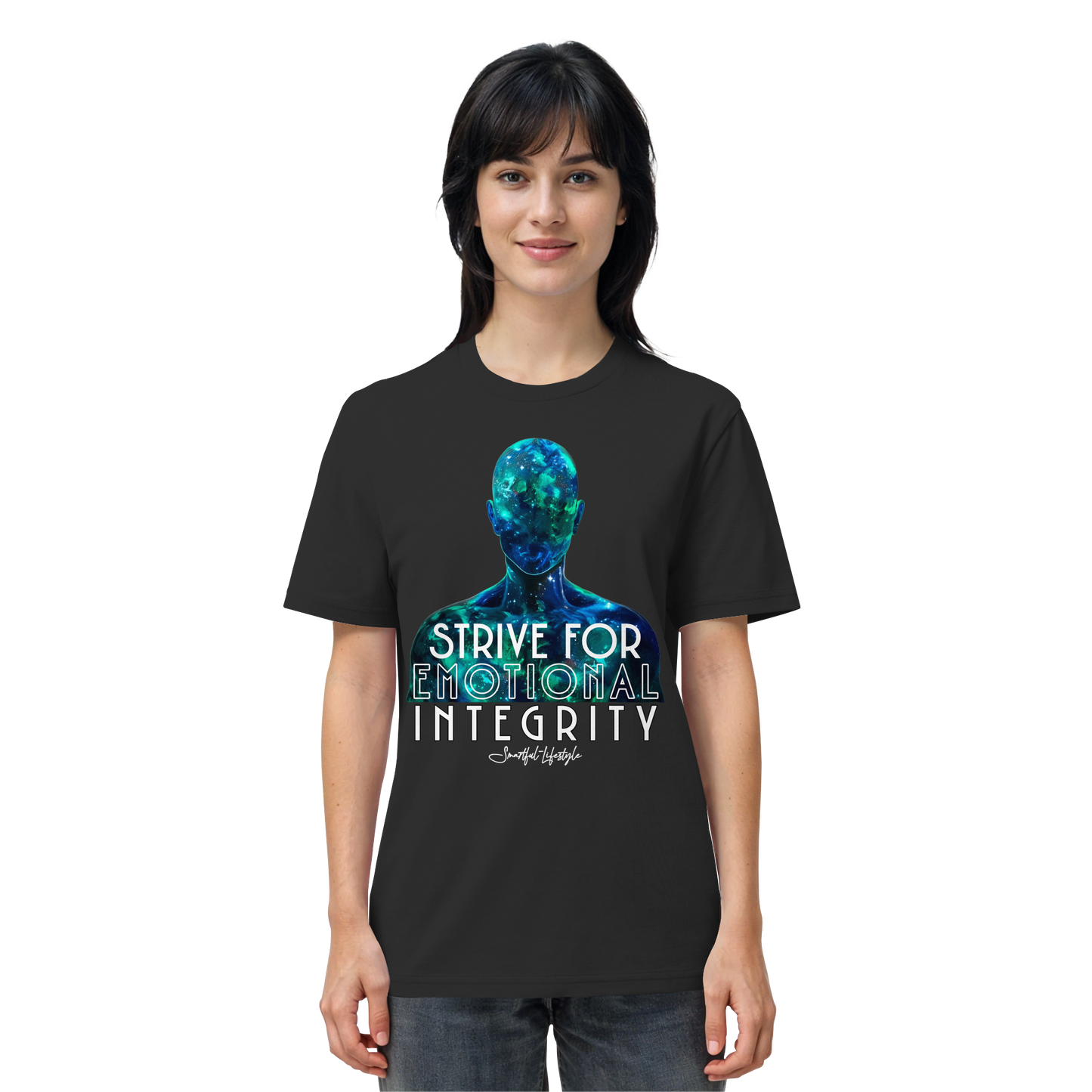 Eco T-Shirt | Emotional Integrity | Emerald Void ☆