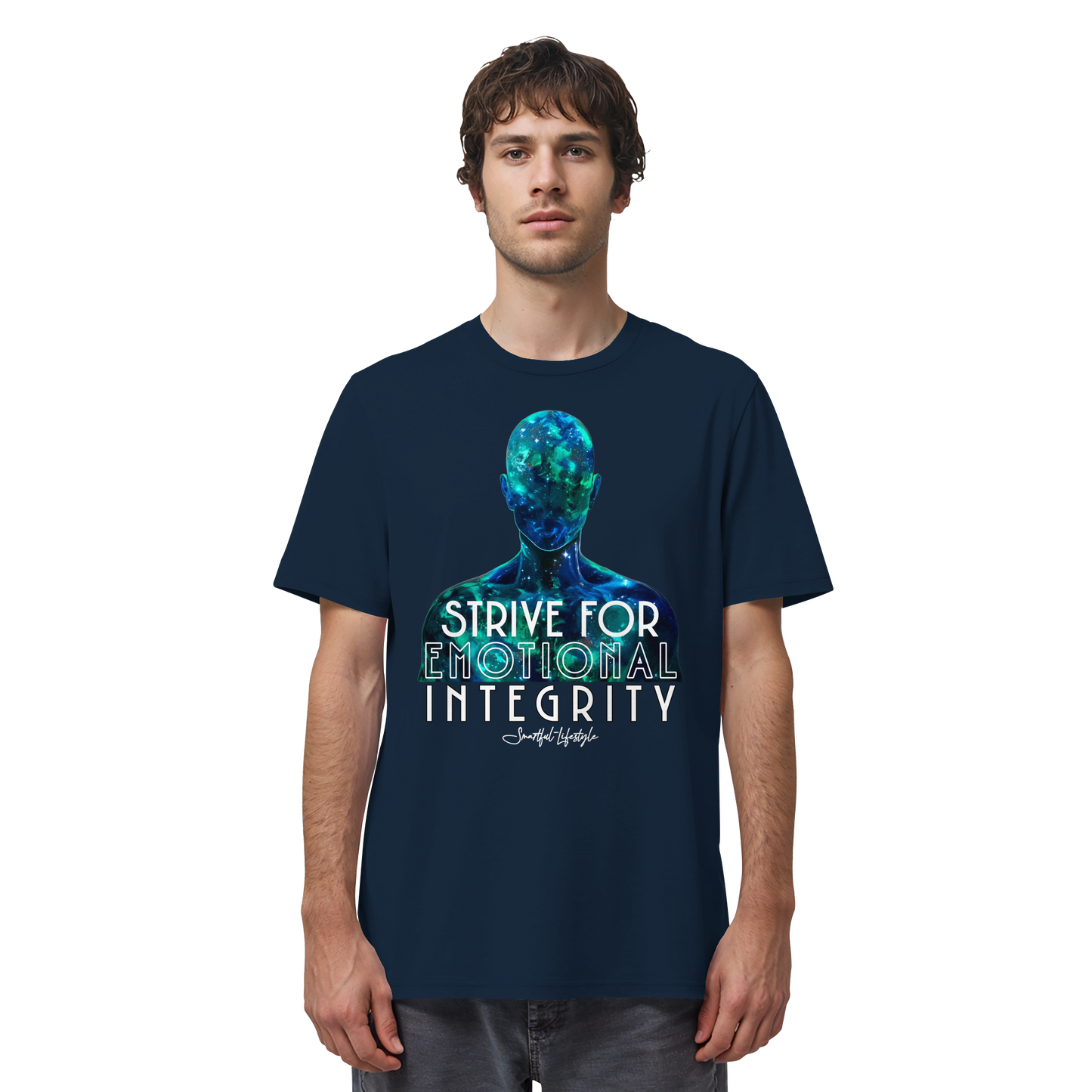 Eco T-Shirt | Emotional Integrity | Emerald Void ☆
