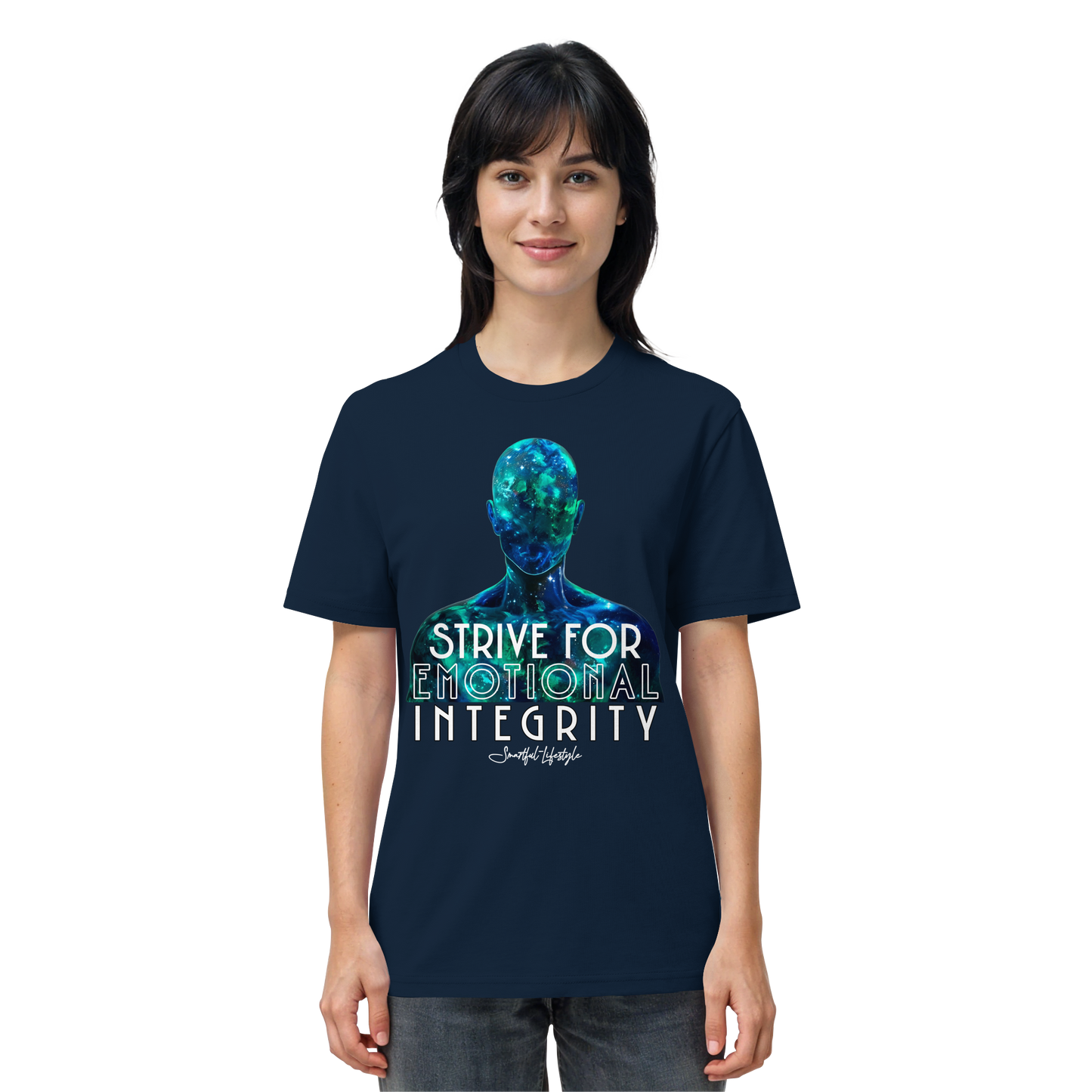 Eco T-Shirt | Emotional Integrity | Emerald Void ☆