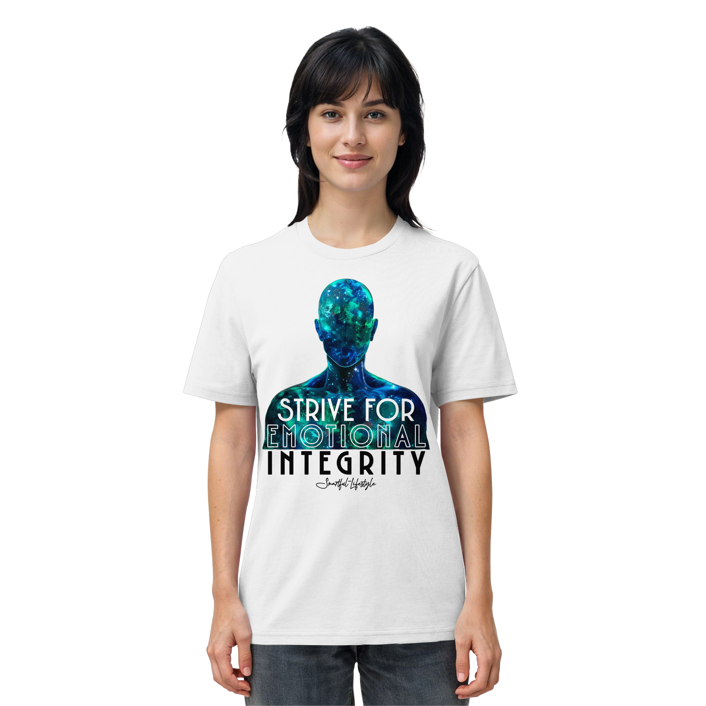 Eco T-Shirt | Emotional Integrity | Emerald Void ☆