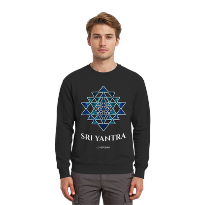 Signature Sweatshirt | Sri Yantra | Cosmic Blue ☆