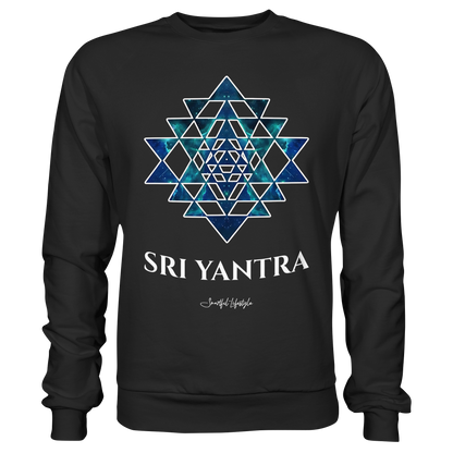 Signature Sweatshirt | Sri Yantra | Cosmic Blue ☆