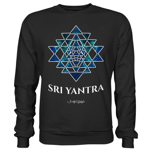 Signature Sweatshirt | Sri Yantra | Cosmic Blue ☆
