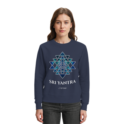 Signature Sweatshirt | Sri Yantra | Cosmic Blue ☆