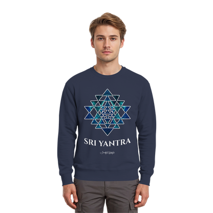Signature Sweatshirt | Sri Yantra | Cosmic Blue ☆
