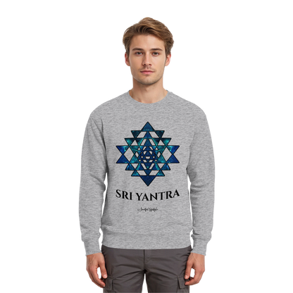 Signature Sweatshirt | Sri Yantra | Cosmic Blue ☆