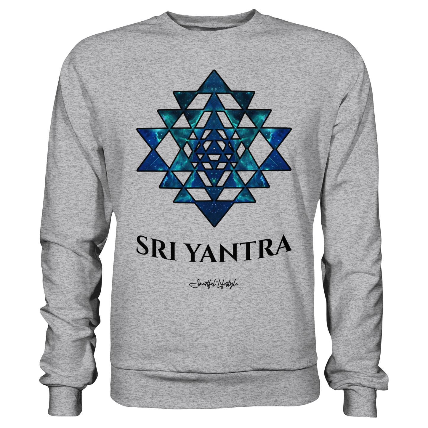 Signature Sweatshirt | Sri Yantra | Cosmic Blue ☆