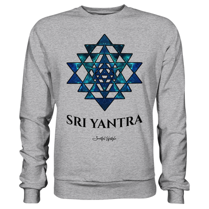 Signature Sweatshirt | Sri Yantra | Cosmic Blue ☆