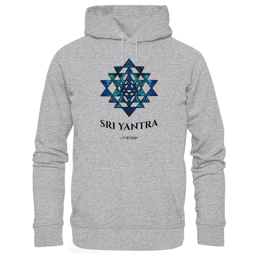 Signature Hoodie | Sri Yantra | Cosmic Blue ☆