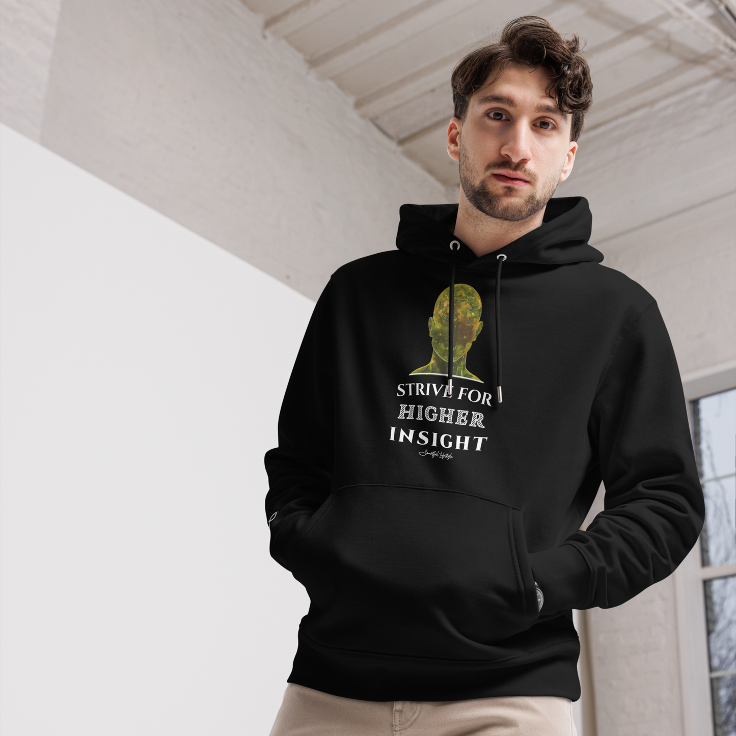 Eco Hoodie | Strive for Higher Insight ☆