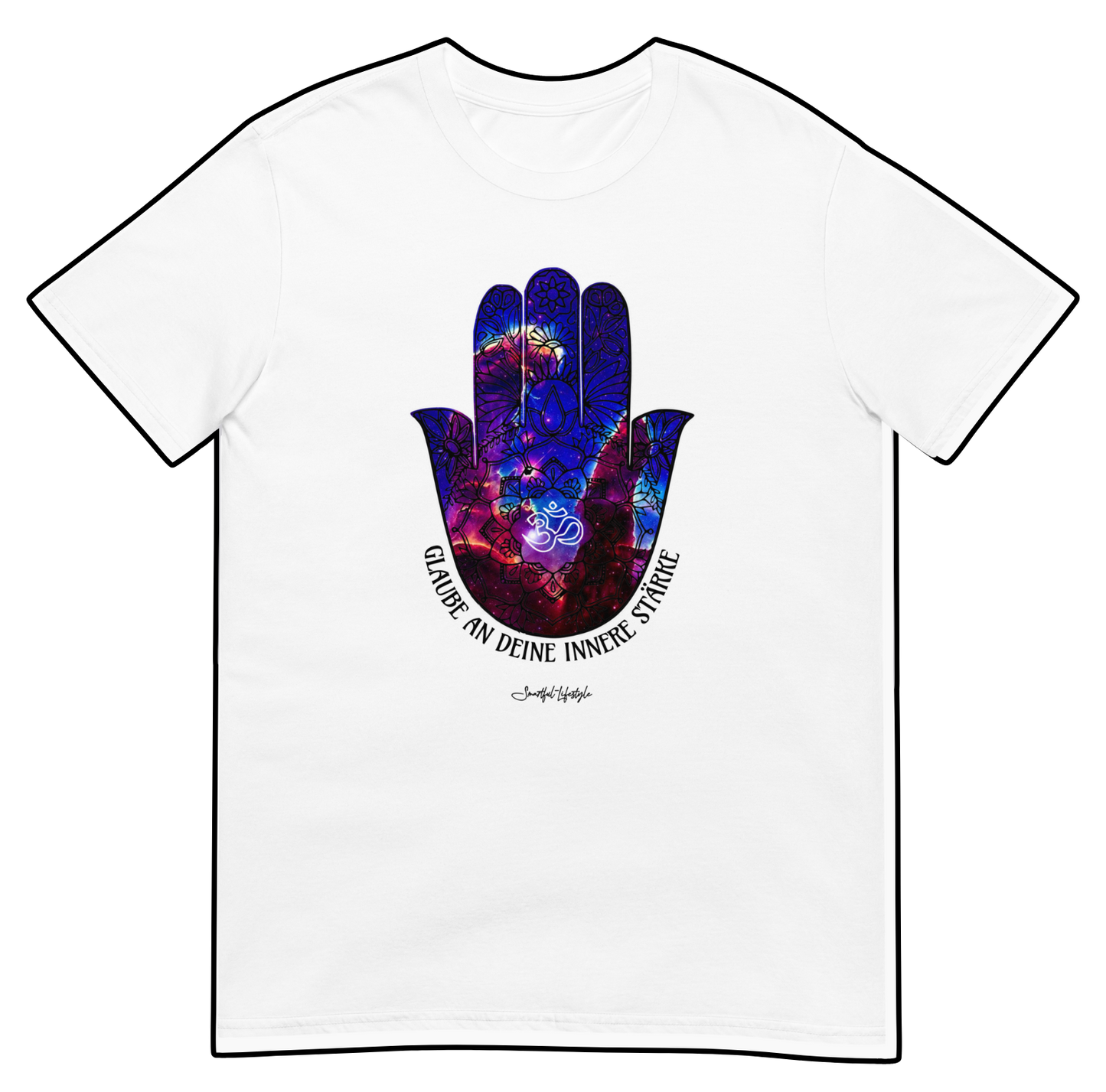 Softstyle T-Shirt | Hamsa Hand | Kosmischer Schutz ☆