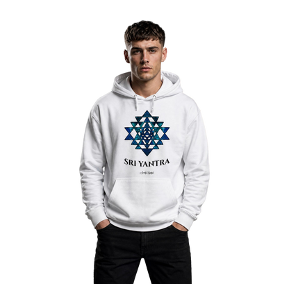 Solid Hoodie | Sri Yantra | Cosmic Blue ☆