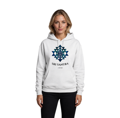 Solid Hoodie | Sri Yantra | Cosmic Blue ☆