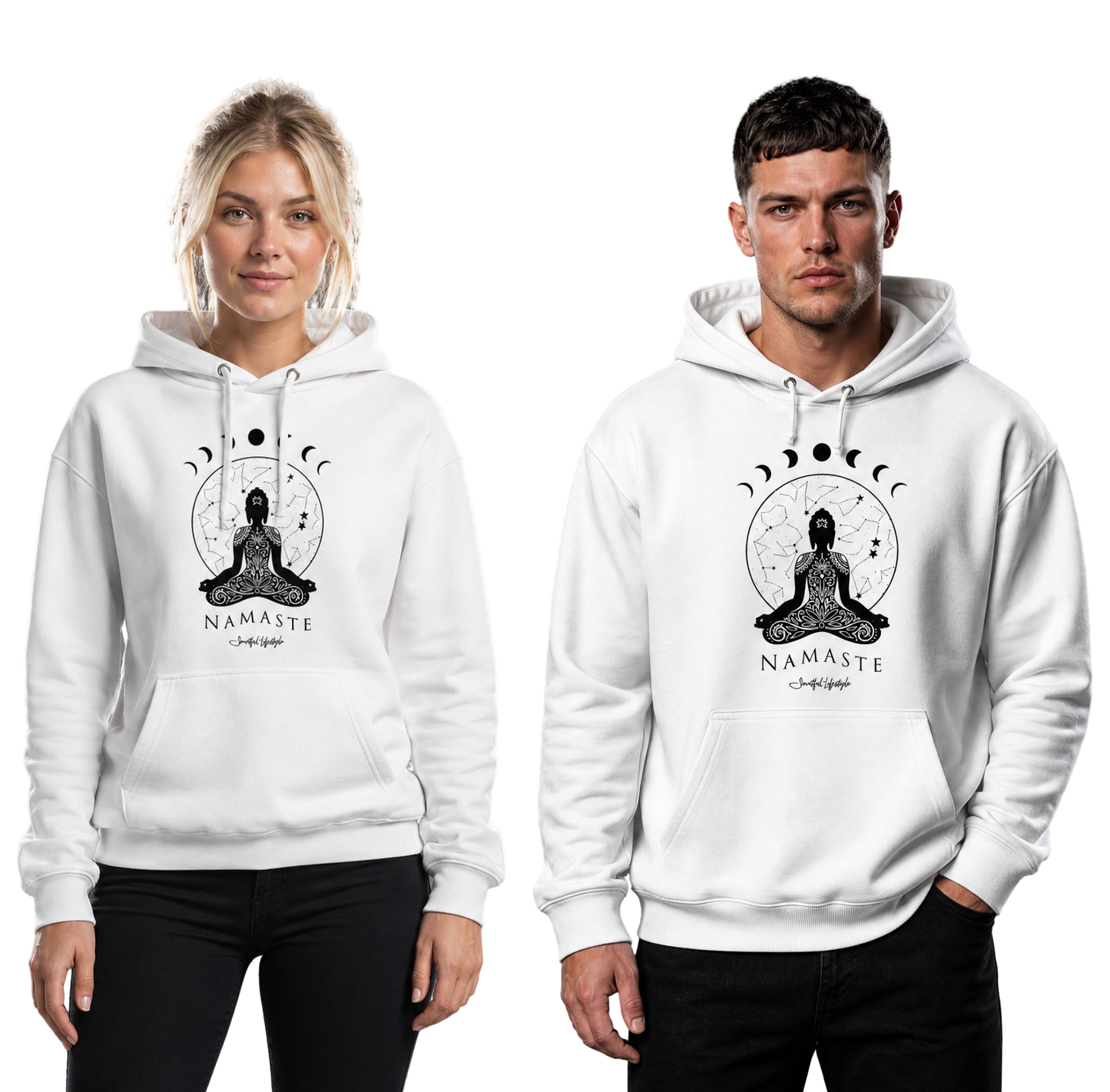 Solid Hoodie | Namaste