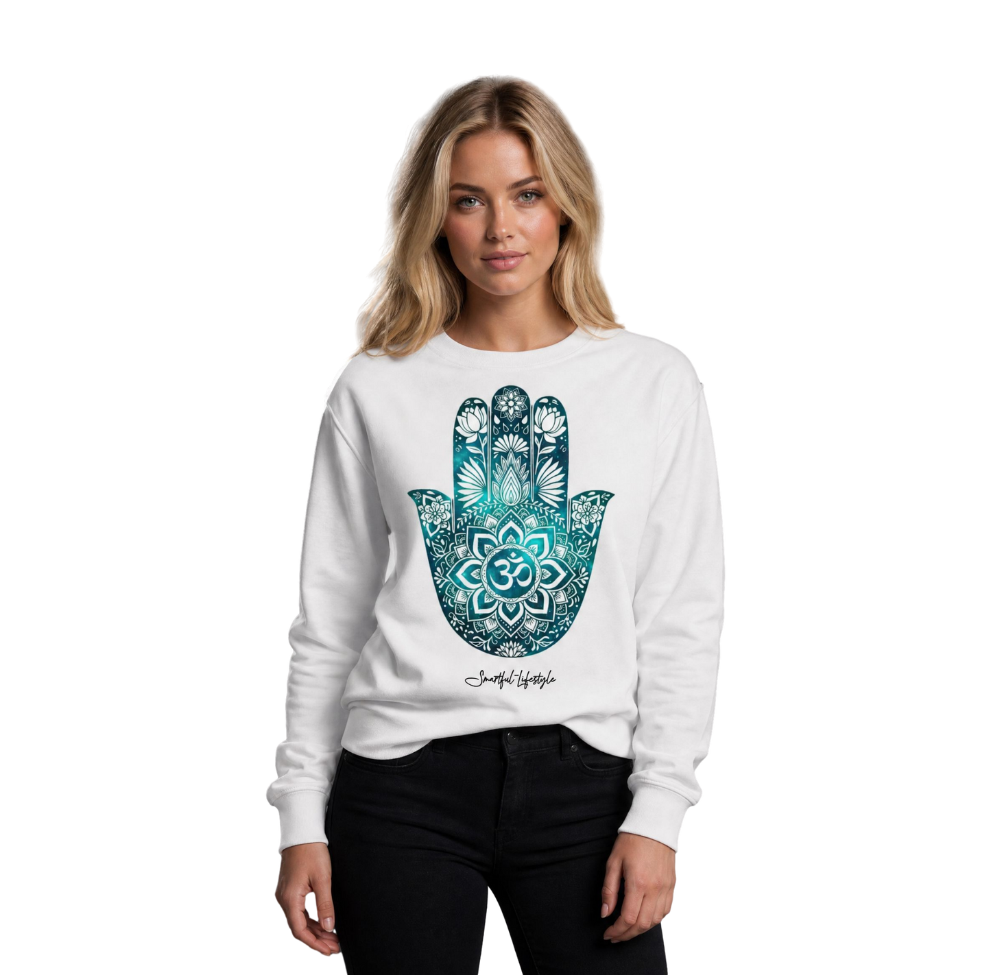 Signature Sweatshirt | Hamsa Om ☆