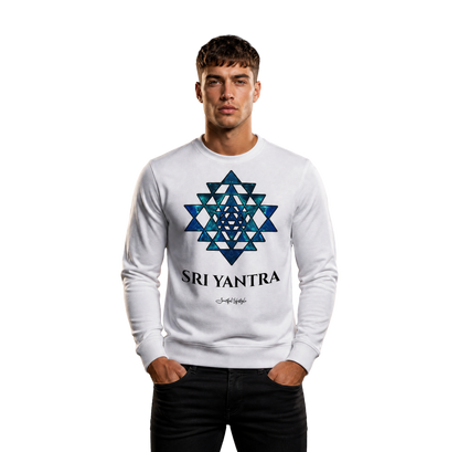 Signature Sweatshirt | Sri Yantra | Cosmic Blue ☆