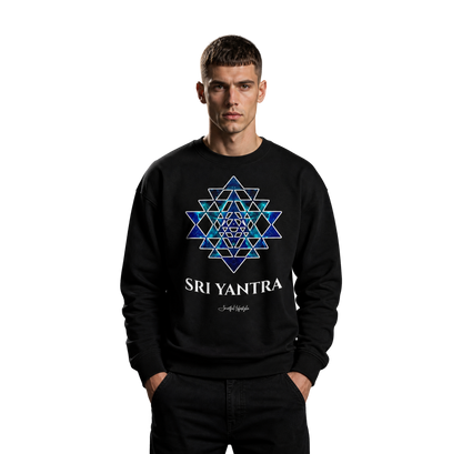 Signature Sweatshirt | Sri Yantra | Cosmic Blue ☆