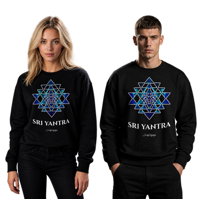 Signature Sweatshirt | Sri Yantra | Cosmic Blue ☆