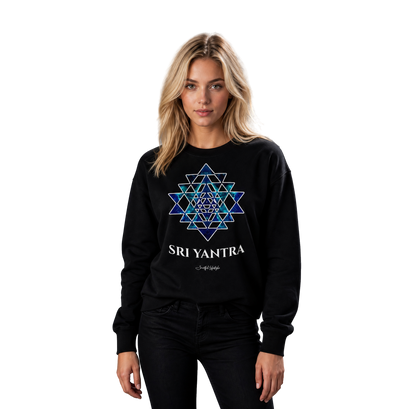 Signature Sweatshirt | Sri Yantra | Cosmic Blue ☆