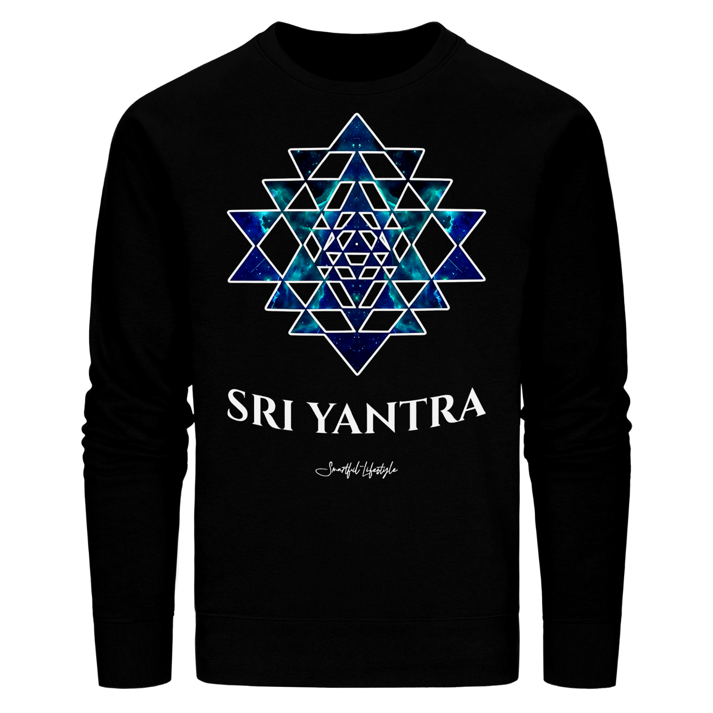 Signature Sweatshirt | Sri Yantra | Cosmic Blue ☆