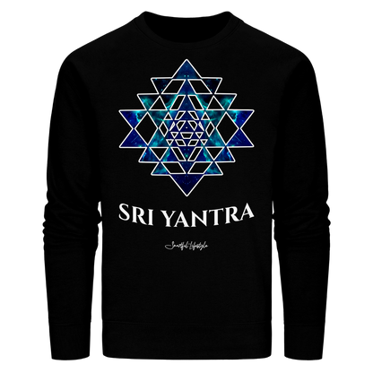 Signature Sweatshirt | Sri Yantra | Cosmic Blue ☆