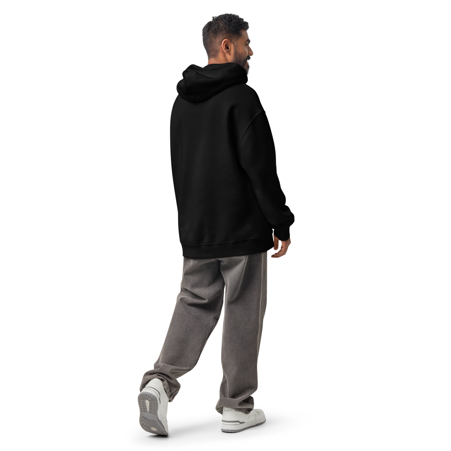 Oversized Cotton Hoodie (Unisex) | Strive for Emotional Integrity - cosmic violett ☆