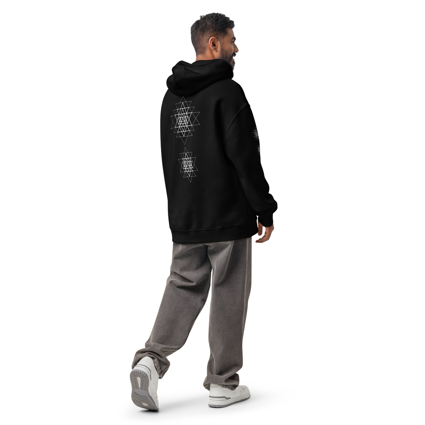 Oversized Cotton Hoodie (Unisex) | Strive for Emotional Integrity ☆